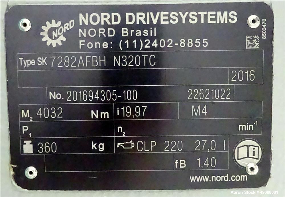 Unused- Netzsch Attritor Vertical Batch Mill, Model PRK 32-S