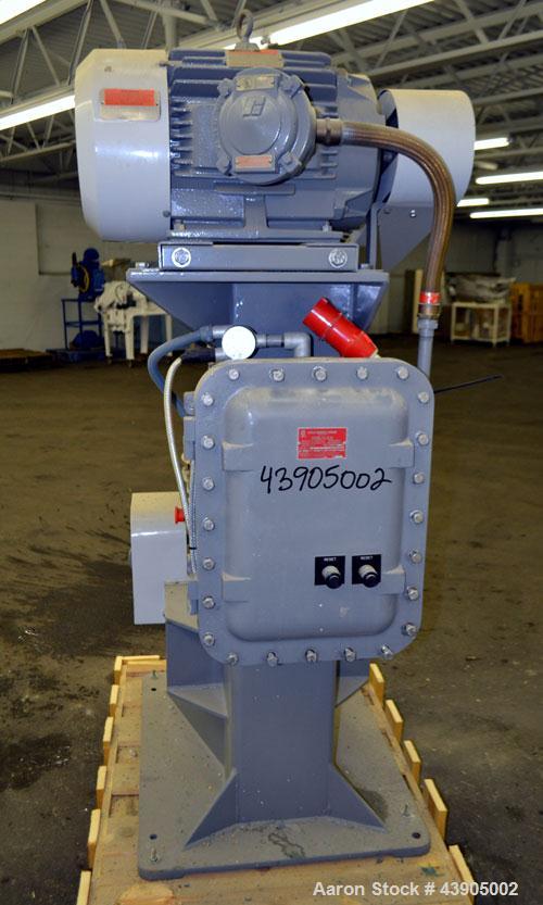 Used Union Process Szegvari Circulation Attritor Mill, Size Q6, Type CIRC, 316 Stainless Steel. Grinding tank capacity 8.2 gallons, media volume 7.5 gallon. Carbon steel jacket, attritor shaft, split...