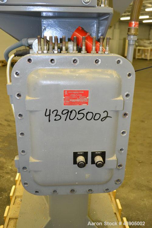 Used Union Process Szegvari Circulation Attritor Mill, Size Q6, Type CIRC, 316 Stainless Steel. Grinding tank capacity 8.2 gallons, media volume 7.5 gallon. Carbon steel jacket, attritor shaft, split...