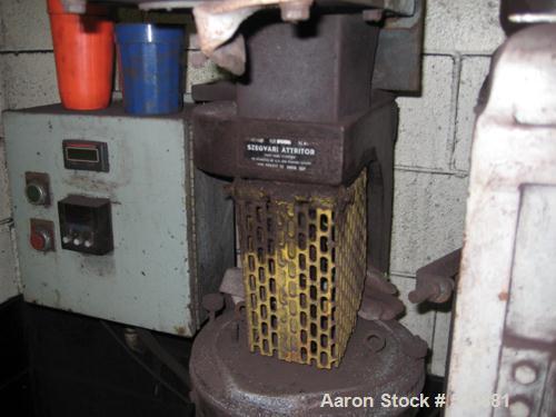 USED: Szegvari attritor, model 1S, carbon steel construction. Bowl,on base with approximate 2 hp drive motor.