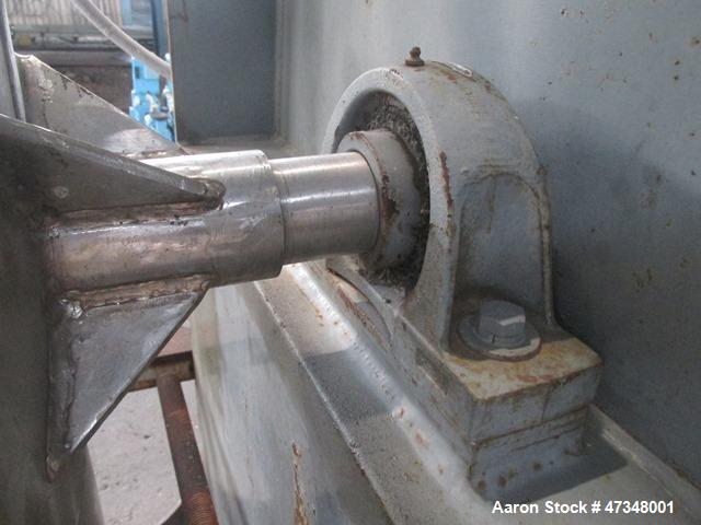 Used Union Process Szegvari Attritor, Type Batch, Model 200SDSA. Stainless steel jacketed bowl, approximately 40" diameter x 65" deep, stainless steel jacket rated 80 psi at 220 degrees F. Replaceabl...