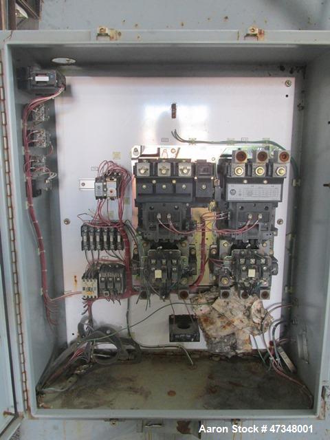 Used Union Process Szegvari Attritor, Type Batch, Model 200SDSA. Stainless steel jacketed bowl, approximately 40" diameter x 65" deep, stainless steel jacket rated 80 psi at 220 degrees F. Replaceabl...
