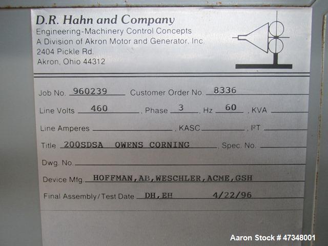 Used- Union Process Szegvari Attritor, Type Batch, Model 200SDSA. Stainless steel jacketed bowl, approximately 40" diameter ...