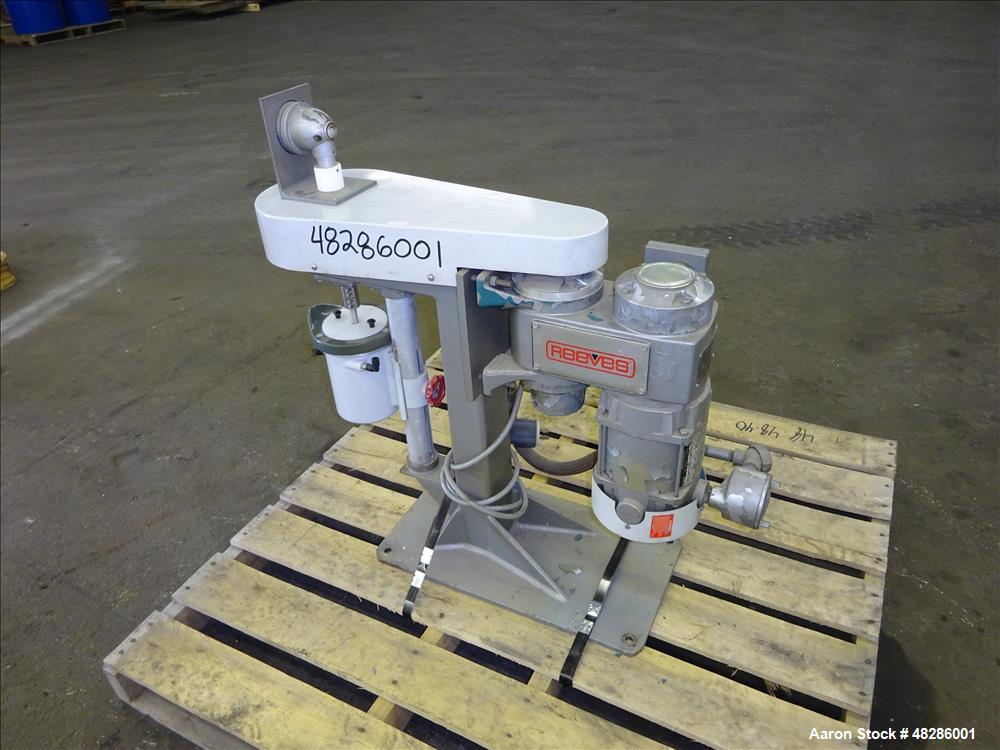 Used Union Process Szegvari Laboratory Batch Attritor Mill, Type 01-HD, Size 01