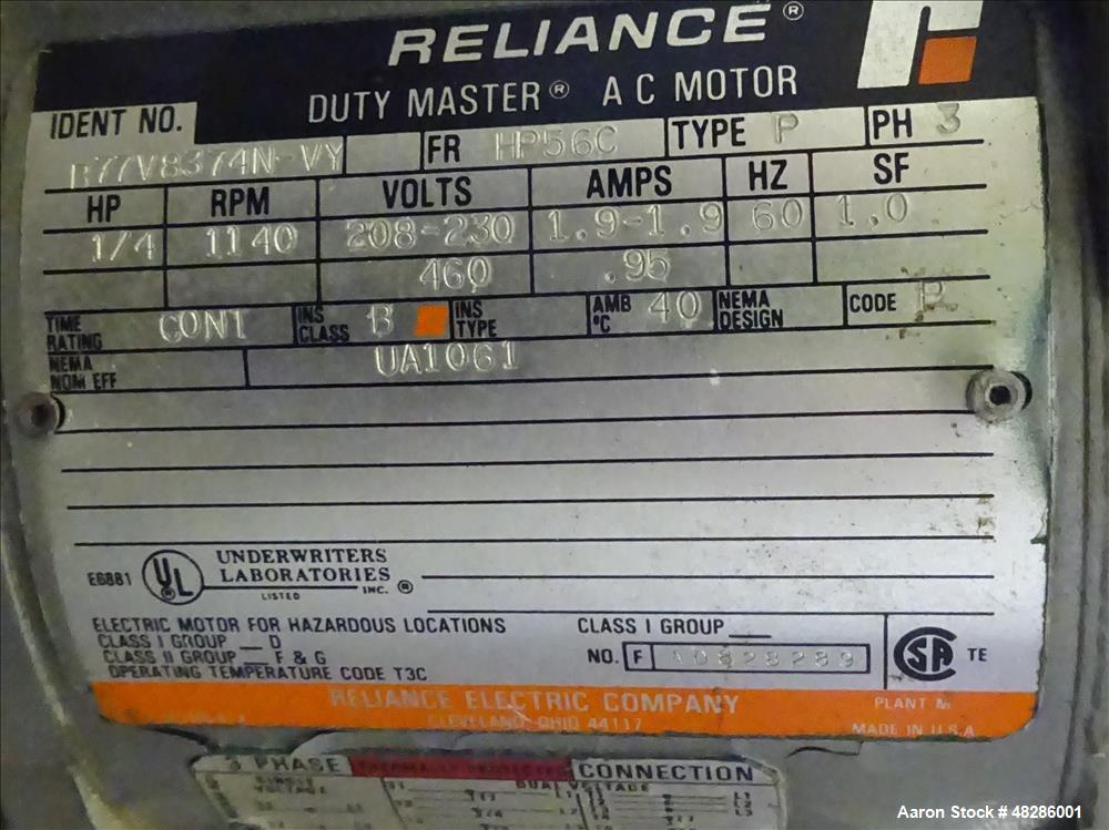 Used Union Process Szegvari Laboratory Batch Attritor Mill, Type 01-HD, Size 01