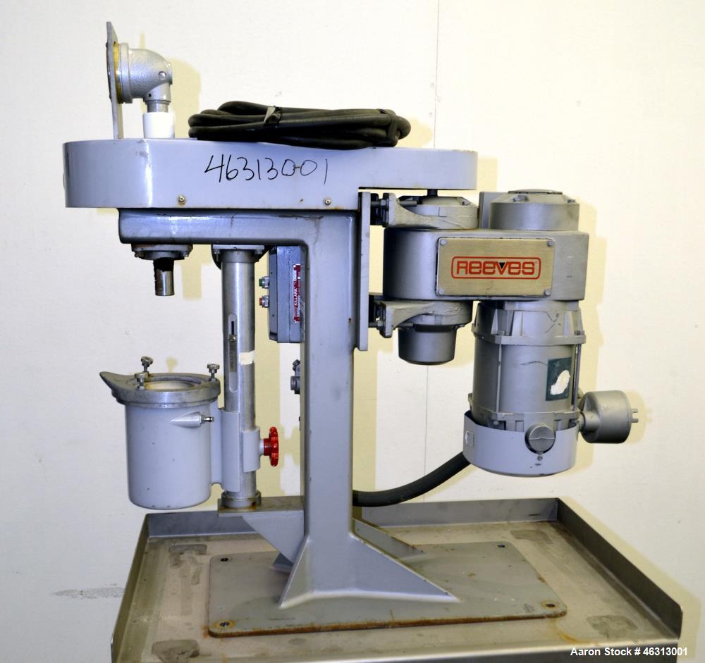 Used- Union Process Szegvari Laboratory Batch Heavy Duty Attritor Mill, Type 01HD, Size 01. Approximately 250cc (0.1 gallon)...