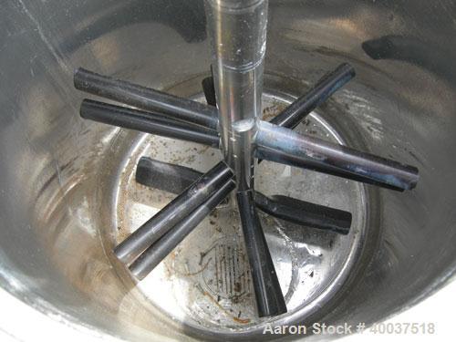 Used: Union Process Szegvari Attritor, Type 10S, Size B, 304 stainless steel. 16" x 19" carbon steel jacketed grinding chamber. 304 stainless steel coated shaft with aluminum pins. (2) piece cover. D...