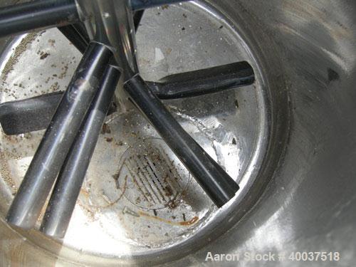 Used: Union Process Szegvari Attritor, Type 10S, Size B, 304 stainless steel. 16" x 19" carbon steel jacketed grinding chamber. 304 stainless steel coated shaft with aluminum pins. (2) piece cover. D...