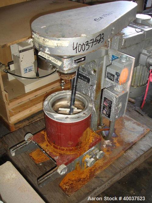 Used Stainless Steel Union Process Szegvari Attritor, Type 1S