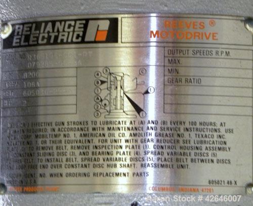 Used Union Process Szegvari Attritor Laboratory Batch Mill, Type 1 S, Size 1. Stainless steel tank, approximate 0.8 gallon working capacity, 1.5 total. 1 Gallon media volume. Carbon steel jacket. Rem...