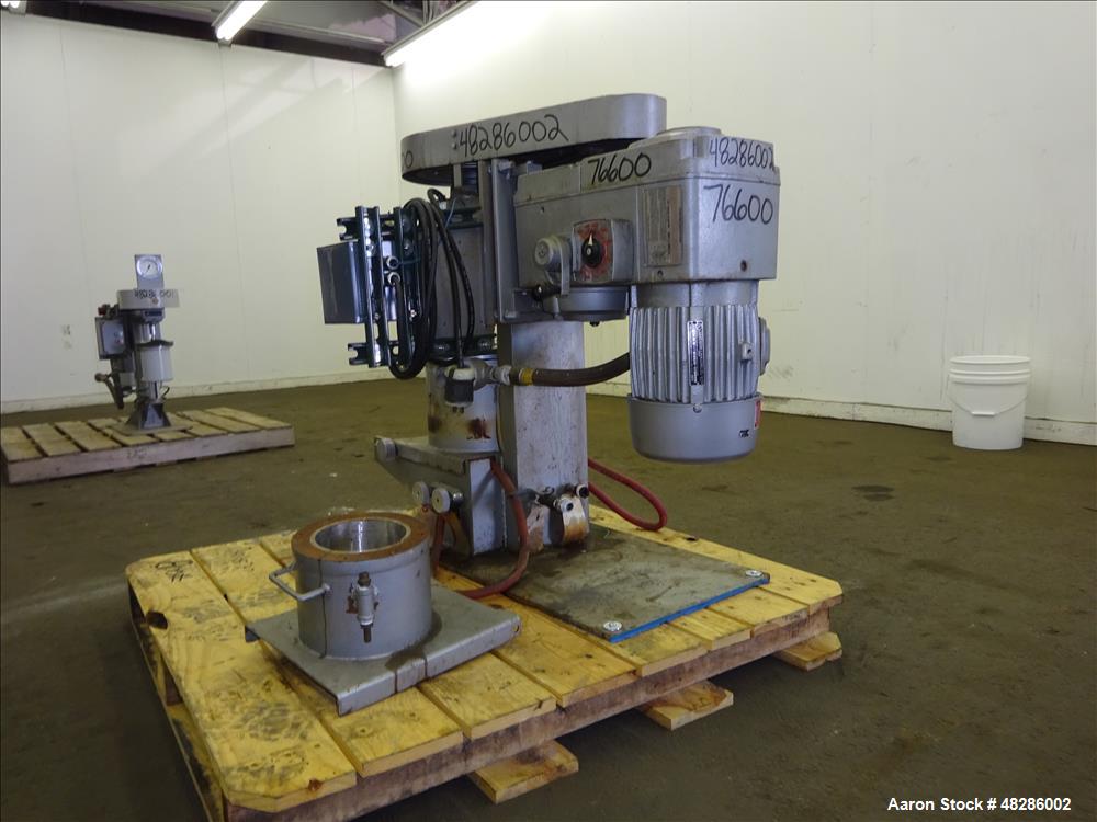Used Union Process Szegvari Laboratory Batch Attritor Mill, Type B, Size 1S, St