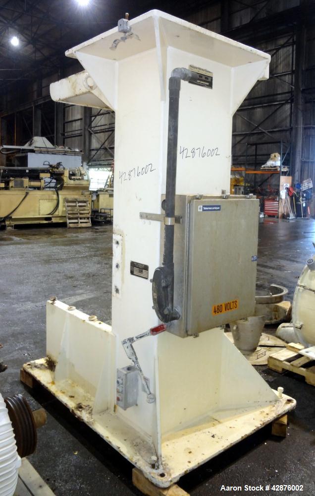 Used Union Process Szegvari Continuious Attritior Mill, Model Q100. 316 Stainless steel grinding chamber, 32" diameter x 32" deep. Flow rate 80 to 120 gallons per minute. Carbon Steel jacket rated 10...
