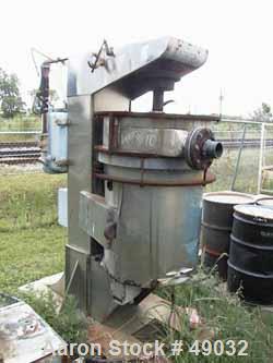 Used- Carbon Steel/ Stainless Steel Union Process Batch Type Attrition Mill, Model Q-50