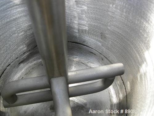USED: Union Process laboratory batch Szegvari attritor mill, type 1S, size B, 304 stainless steel. Approximately 8" diameter x 8" deep (1.5 gallon) carbon steel jacketed mixing can, 2 piece cover. Ap...