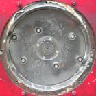 Used Sprout-Waldron Single Runner Attrition Mill, Type 36. Carbon Steel Housing with 446 stainless steel removable grinding plates. 19’’ Diameter front feed opening with (2) 35’’ wide roller feed, dr...