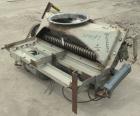Used Sprout-Waldron Single Runner Attrition Mill, Type 36. Carbon Steel Housing with 446 stainless steel removable grinding plates. 19’’ Diameter front feed opening with (2) 42’’ wide roller feed, dr...