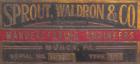 Used Sprout-Waldron Single Runner Attrition Mill, Type 36. Carbon Steel Housing with 446 stainless steel removable grinding plates. 19’’ Diameter front feed opening with (2) 42’’ wide roller feed, dr...