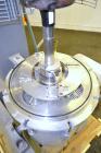 Used Union Process Szegvari Circulation Attritor Mill, Size Q6, Type CIRC, 316 Stainless Steel. Grinding tank capacity 8.2 gallons, media volume 7.5 gallon. Carbon steel jacket, attritor shaft, split...