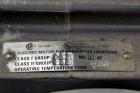 Used Union Process Szegvari Circulation Attritor Mill, Size Q6, Type CIRC, 316 Stainless Steel. Grinding tank capacity 8.2 gallons, media volume 7.5 gallon. Carbon steel jacket, attritor shaft, split...
