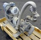 Used Union Process Szegvari Circulation Attritor Mill, Size Q6, Type CIRC, 316 Stainless Steel. Grinding tank capacity 8.2 gallons, media volume 7.5 gallon. Carbon steel jacket, attritor shaft, split...