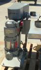 Used Szegvari Attritor, Type 01HDT, Size 01. Requires an attritor shaft and 750 CC tank. Approximate .25 liter working capacity. Driven by a 1/4 hp, 3/60/208-230/460 volt, 1728 rpm varispeed motor, 3...