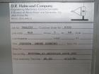 Used Union Process Szegvari Attritor, Type Batch, Model 200SDSA. Stainless steel jacketed bowl, approximately 40