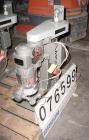 USED:Union Process type 01HD, size 01, Szegvari laboratory batchattritor mill, stainless steel. Approx 3-1/2