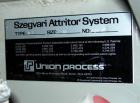 Used: Union Process Szegvari Attritor, Type 15S, Size 15. 18