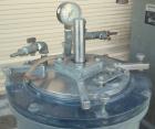 Used Union Process Intermittent Type Laboratory Batch Attritor Mill, Type 1 S, Size 1. Teflon lined tank, approximate 0.8 gallon working capacity, 1.5 total. 1 Gallon media volume. Carbon steel jacke...