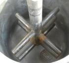 Used Union Process Intermittent Type Laboratory Batch Attritor Mill, Type B, Size 1S. 304 Stainless steel tank, approximate 0.8 gallon working capacity, 1.5 total. 1 Gallon media volume. Carbon steel...
