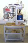 Used Union Process Szegvari Attritor Laboratory Batch Mill, Type 1 S, Size 1. Stainless steel tank, approximate 0.8 gallon working capacity, 1.5 total. 1 Gallon media volume. Carbon steel jacket. Rem...
