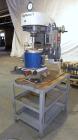 Used Union Process Szegvari Attritor Laboratory Batch Mill, Type 1 S, Size 1. Stainless steel tank, approximate 0.8 gallon working capacity, 1.5 total. 1 Gallon media volume. Carbon steel jacket. Rem...