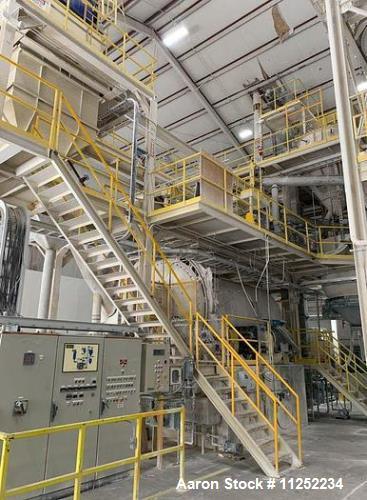 Used 8’ x 15’ Ball Mill System with Air Classifier and Dust Collection
