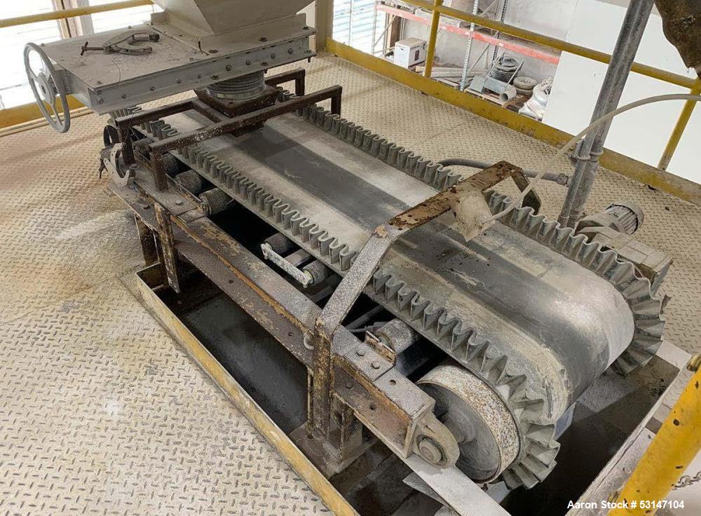 Used ANIVI 8’ x 15’ Ball Mill Grinding System – 370 HP Drive, Air Classifier & Dust Collection, Complete Zircon Milling Plant