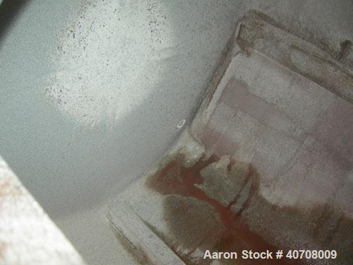 Used Abbe Engineering Company Ball Mill, carbon steel. Approximately 30'' diameter x 30'' long non-lined, non-jacketed chamber. Approximate 14.7 cubic feet, 110 gallon capacity. Internal lifter bars....