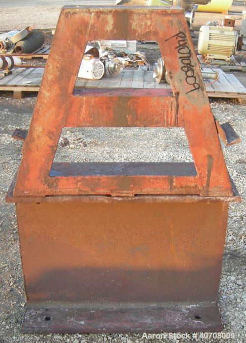 Used Abbe Engineering Company Ball Mill, carbon steel. Approximately 30'' diameter x 30'' long non-lined, non-jacketed chamber. Approximate 14.7 cubic feet, 110 gallon capacity. Internal lifter bars....