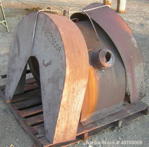 Used Abbe Engineering Company Ball Mill, carbon steel. Approximately 30'' diameter x 30'' long non-lined, non-jacketed chamber. Approximate 14.7 cubic feet, 110 gallon capacity. Internal lifter bars....