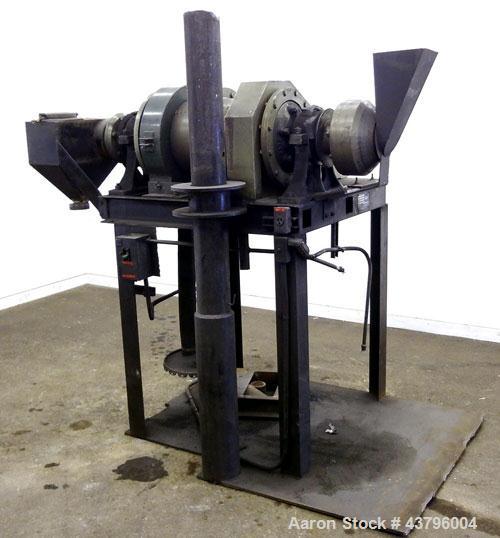 Used Carbon Steel Denver Equipment Batch Ball Mill, Sixe 12” x 24” B.M., Model 200858