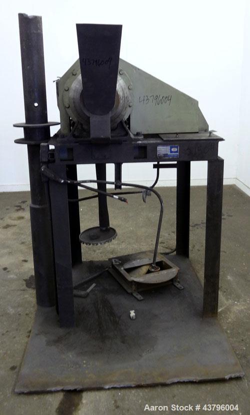 Used Carbon Steel Denver Equipment Batch Ball Mill, Sixe 12” x 24” B.M., Model 200858