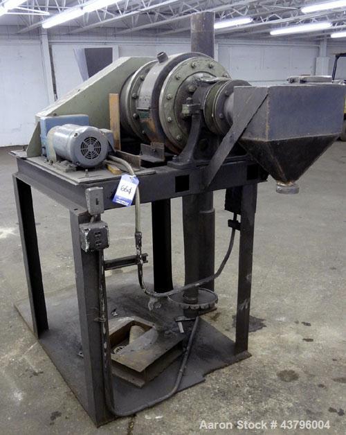 Used Carbon Steel Denver Equipment Batch Ball Mill, Sixe 12” x 24” B.M., Model 200858