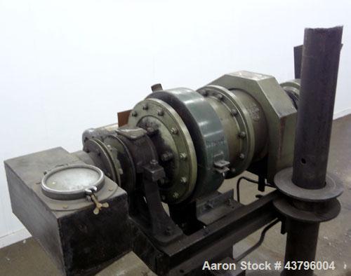 Used Carbon Steel Denver Equipment Batch Ball Mill, Sixe 12” x 24” B.M., Model 200858