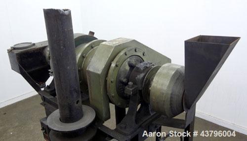 Used Carbon Steel Denver Equipment Batch Ball Mill, Sixe 12” x 24” B.M., Model 200858