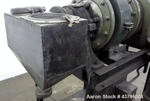 Used Carbon Steel Denver Equipment Batch Ball Mill, Sixe 12” x 24” B.M., Model 200858