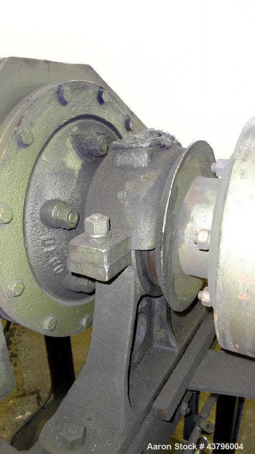 Used Carbon Steel Denver Equipment Batch Ball Mill, Sixe 12” x 24” B.M., Model 200858