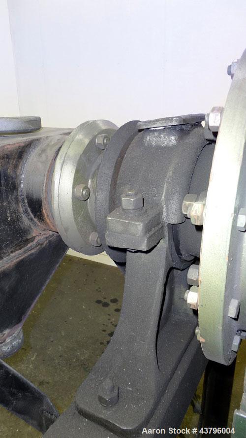 Used Carbon Steel Denver Equipment Batch Ball Mill, Sixe 12” x 24” B.M., Model 200858
