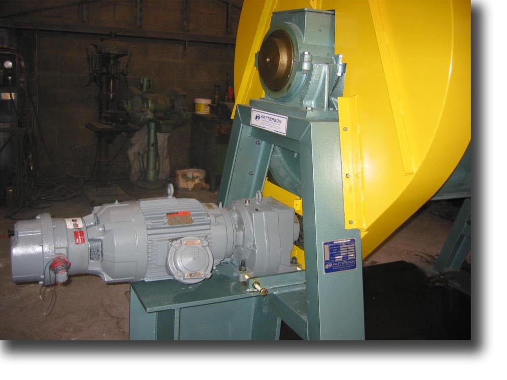 Unused- Patterson Industries 5' Diameter x 6' Long Ball Mill