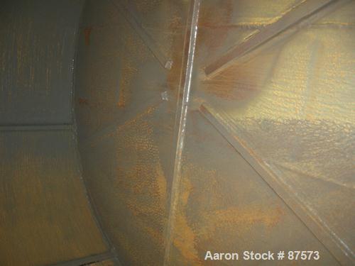 Used Paul O Abbe Ball Mill, Model BM-1. Carbon steel jacketed chamber, non-lined. 72" Diameter x 60" long, 1057 total gallon capacity. 12" x 14" Charge port, no cover, 3" liquid discharge. Unit gear ...