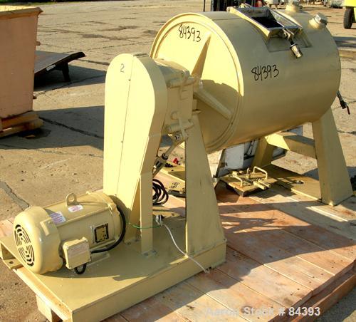 USED: Paul O Abbe ball mill, model BM8A. 24" diameter x 30" long inside shell. Cylinder material abrasion resistant steel. Fully welded lifter bars. Total mill volume 70 gallons. Free flowing cooling...