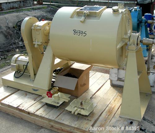 USED: Paul O Abbe ball mill, model BM8A. 24" diameter x 30" long inside shell. Cylinder material abrasion resistant steel. F...
