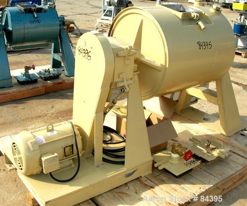 USED: Paul O Abbe ball mill, model BM8A. 24" diameter x 30" long inside shell. Cylinder material abrasion resistant steel. Fully welded lifter bars. Total mill volume 59.8 gallons. Free flowing cooli...